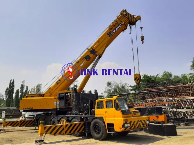Sewa Telescopic Truck Crane  kawasan industri kendal park
